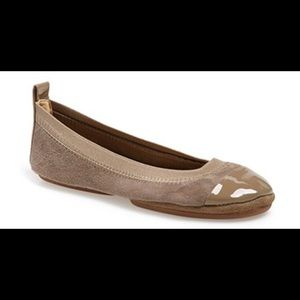 Yosi Samra Foldable Ballet Flats - Mink